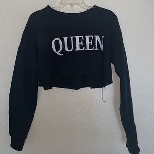 Cropped sweater